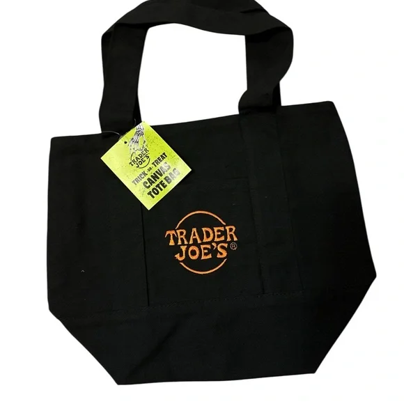 Trader Joe's Halloween Tote Bags set of 4 NWT - Picture 3 of 11
